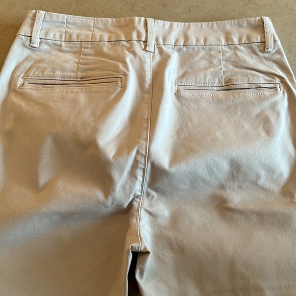 Vince khaki pants, all cotton, cropped ankle .. no stain, little wear - Picture 3 of 5